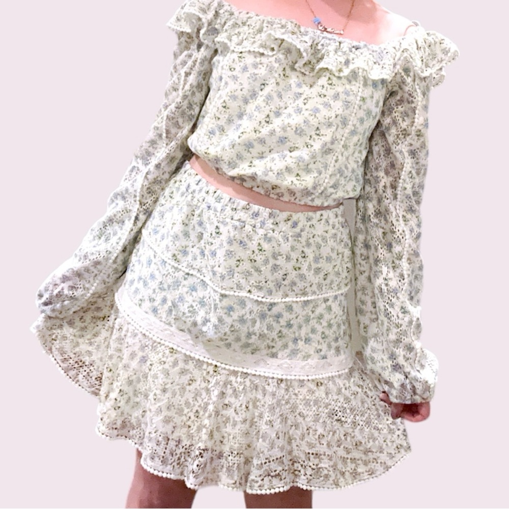 House of Harlow skirt set